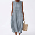 Enzo sleeveless printed summer dress