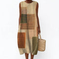 Lorys sleeveless printed summer dress