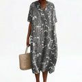 Noa printed short sleeve summer dress