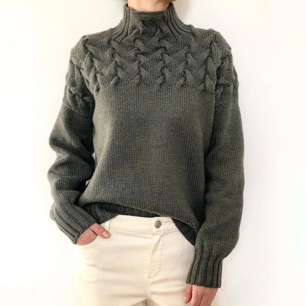 Nina - Warm Knitted Turtleneck