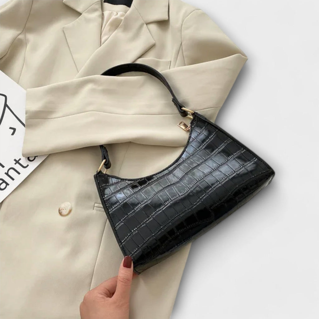 Marguerite - Glossy Leather Bag