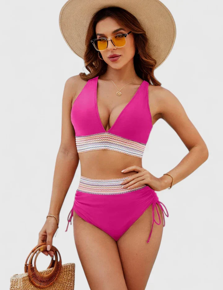 Enora - Elegant High-Rise Bikini Set