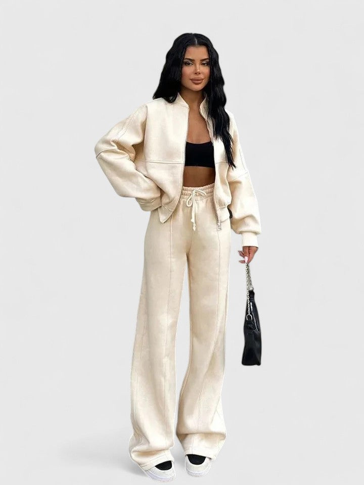 Olyverrah - Comfortable Sweater and Trousers Set