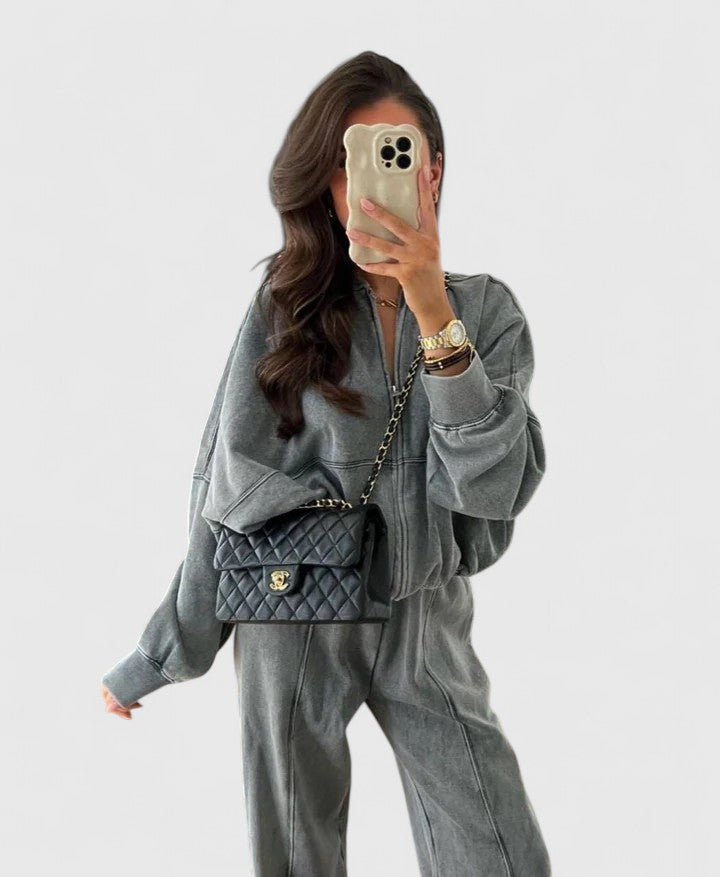 Olyverrah - Comfortable Sweater and Trousers Set