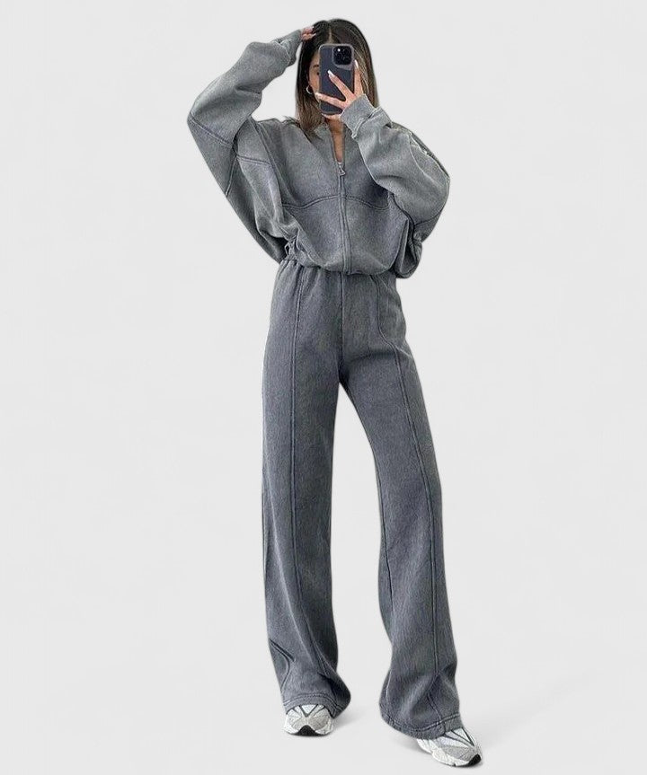 Olyverrah - Comfortable Sweater and Trousers Set