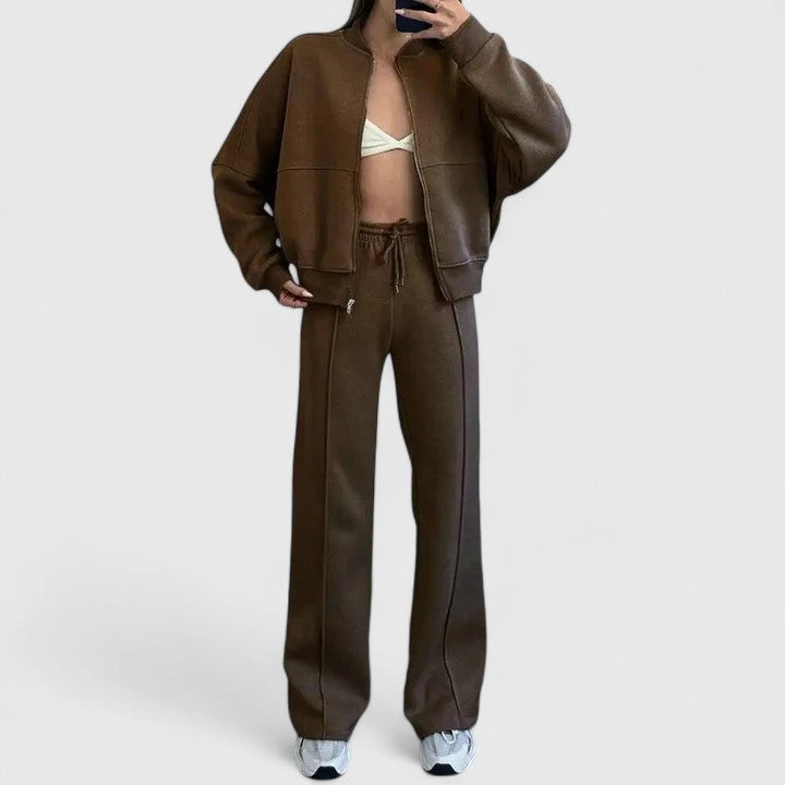 Olyverrah - Comfortable Sweater and Trousers Set