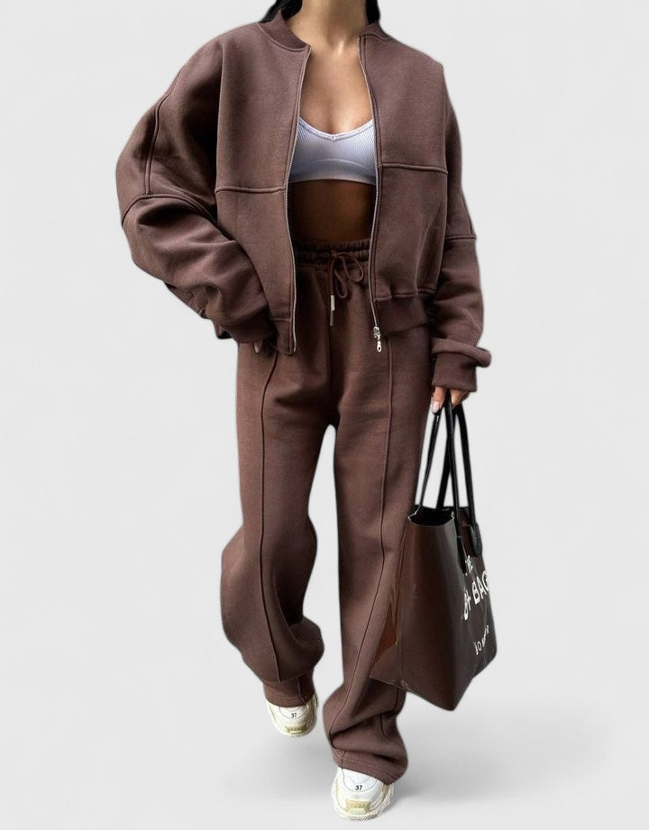 Olyverrah - Comfortable Sweater and Trousers Set