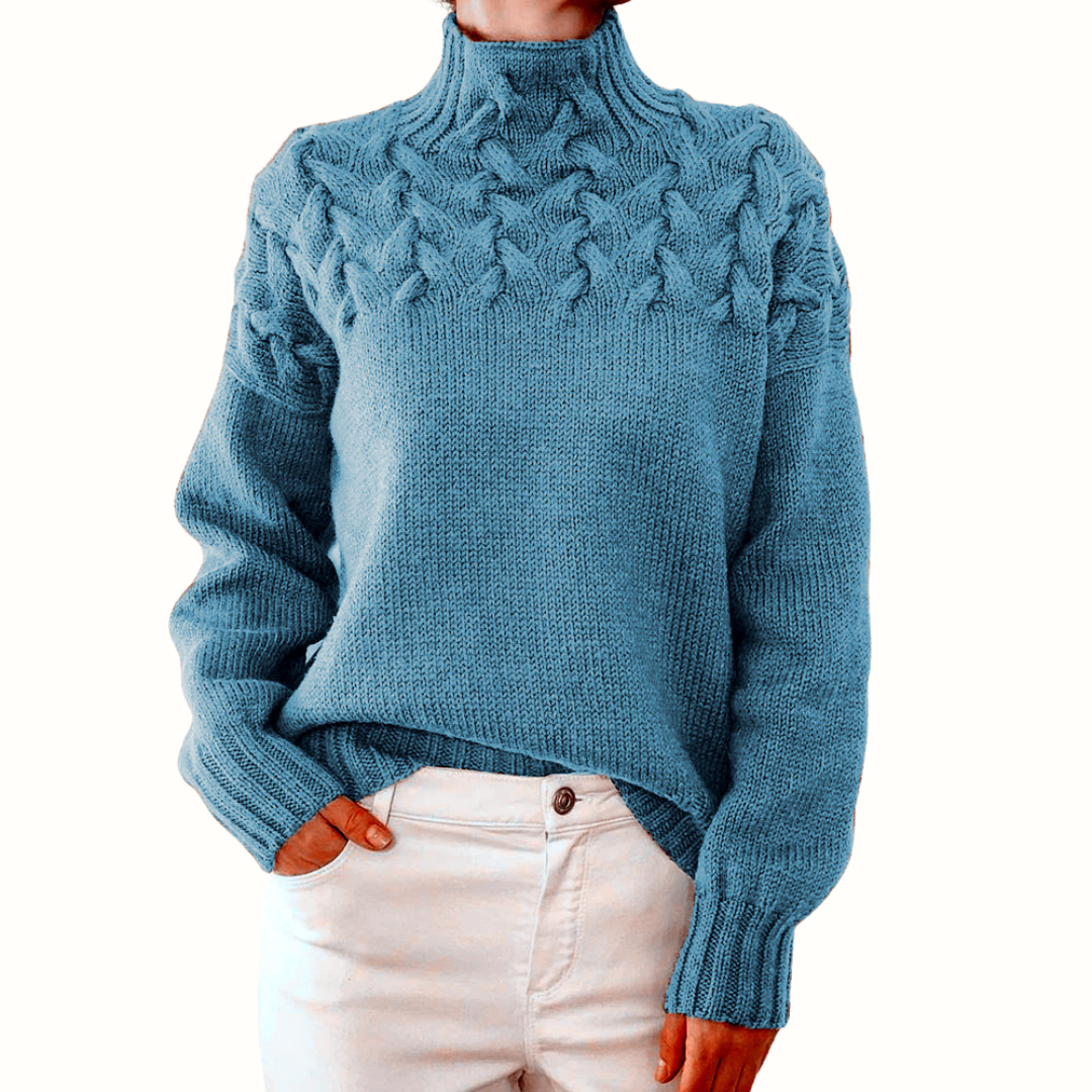 Nina - Warm Knitted Turtleneck
