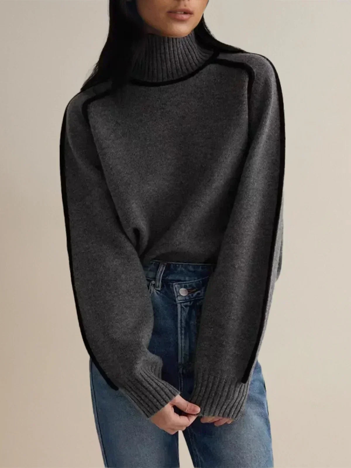 Sandrine - Elegant Turtleneck Sweater
