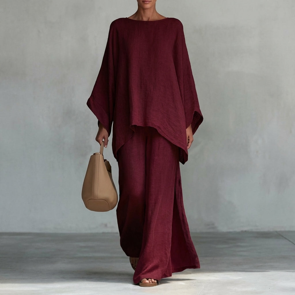 Cristina - Long Sleeve Two-Piece Set
