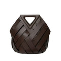 Nina handmade leather tote bag