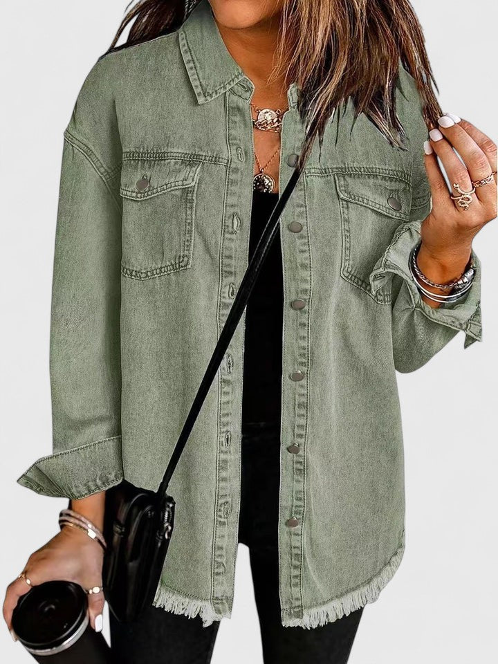 Hailee - Sophisticated Denim Jacket