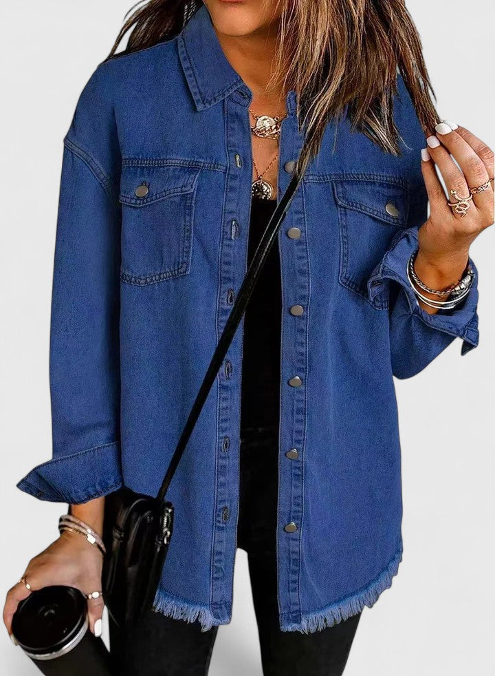 Hailee - Sophisticated Denim Jacket