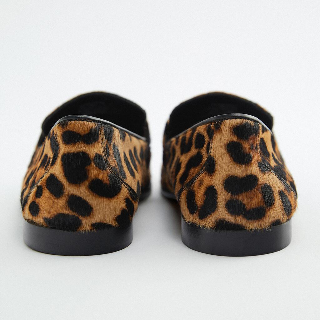 Adrianna - Bold Leopard Loafers