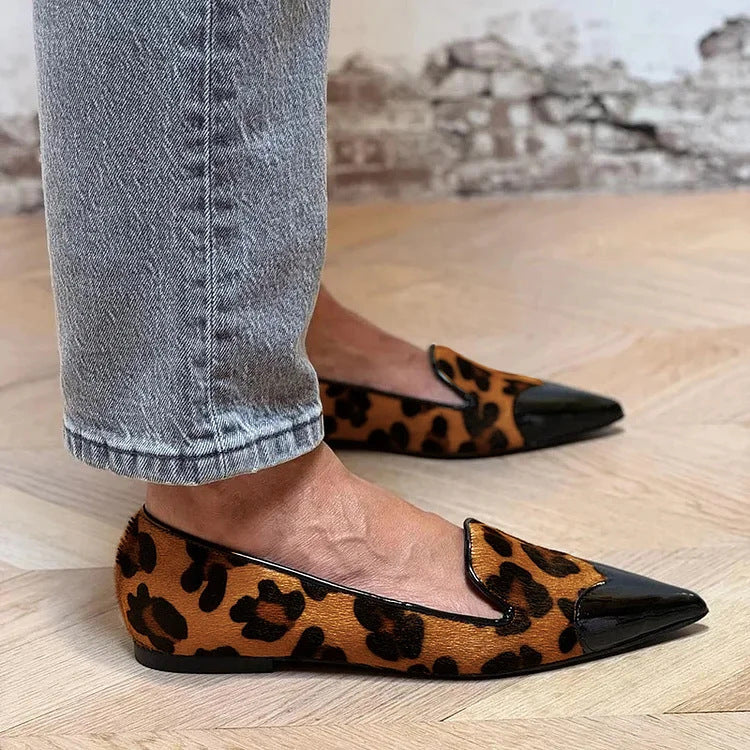 Avera - Leopard Charm Loafers