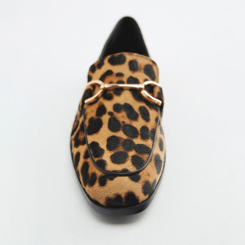 Adrianna - Bold Leopard Loafers