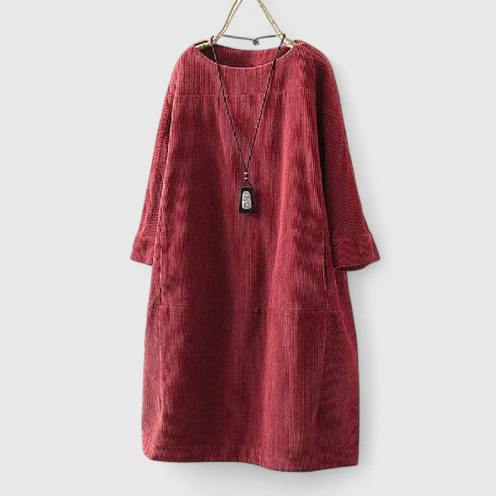 Lorra | Vintage-Charm Midi Dress