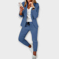 Lyselle elegant blazer set with tailored silhouette