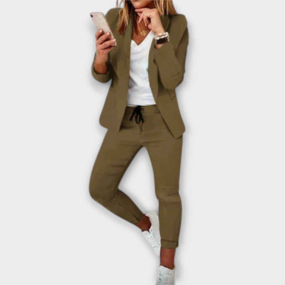 Lyselle - Tailored Blazer and Pants Set