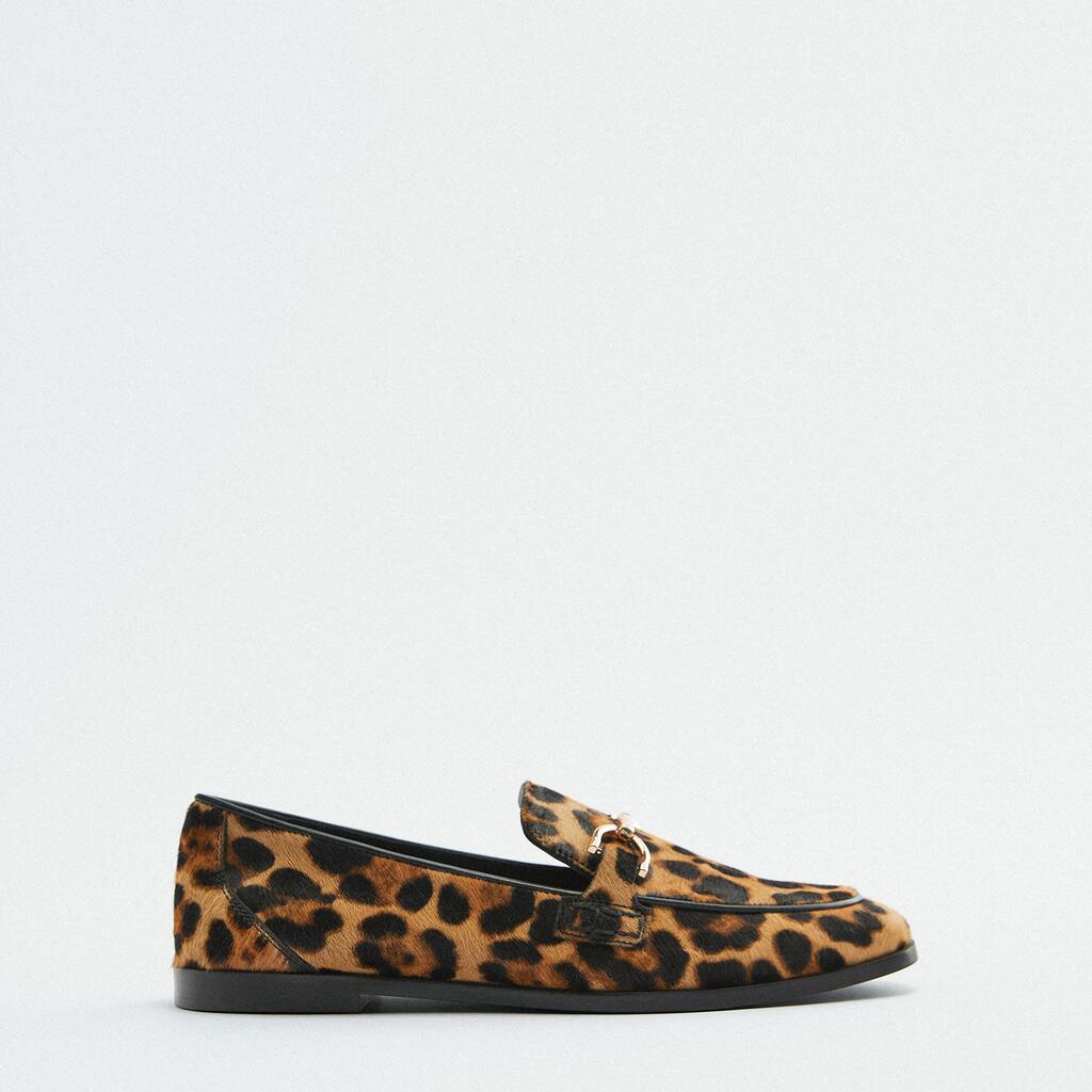 Adrianna - Bold Leopard Loafers
