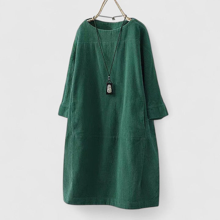 Lorra | Vintage-Charm Midi Dress