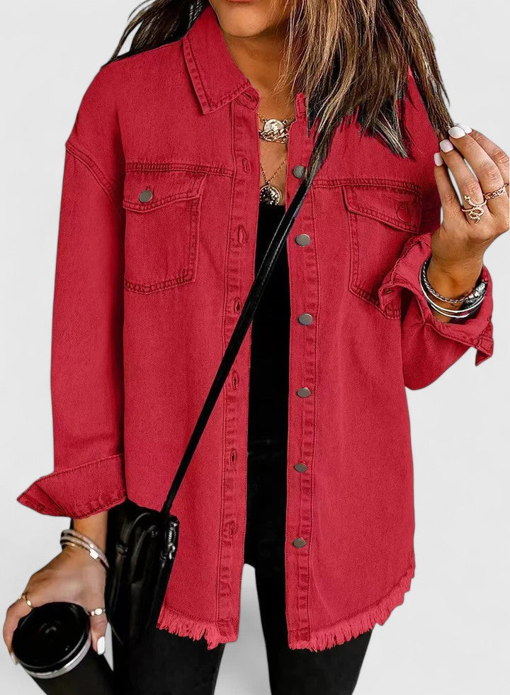 Hailee - Sophisticated Denim Jacket