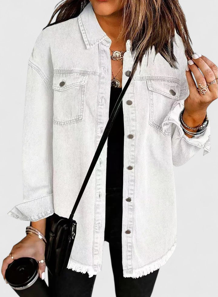 Hailee - Sophisticated Denim Jacket