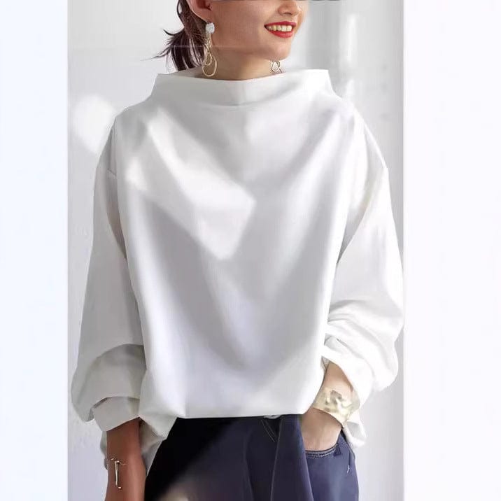 Christine - High Neck Casual Top
