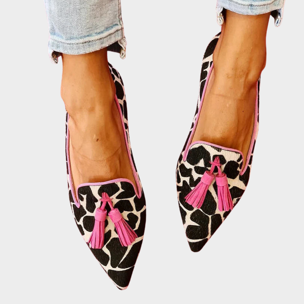 Nala classic fringe handcrafted leather loafers
