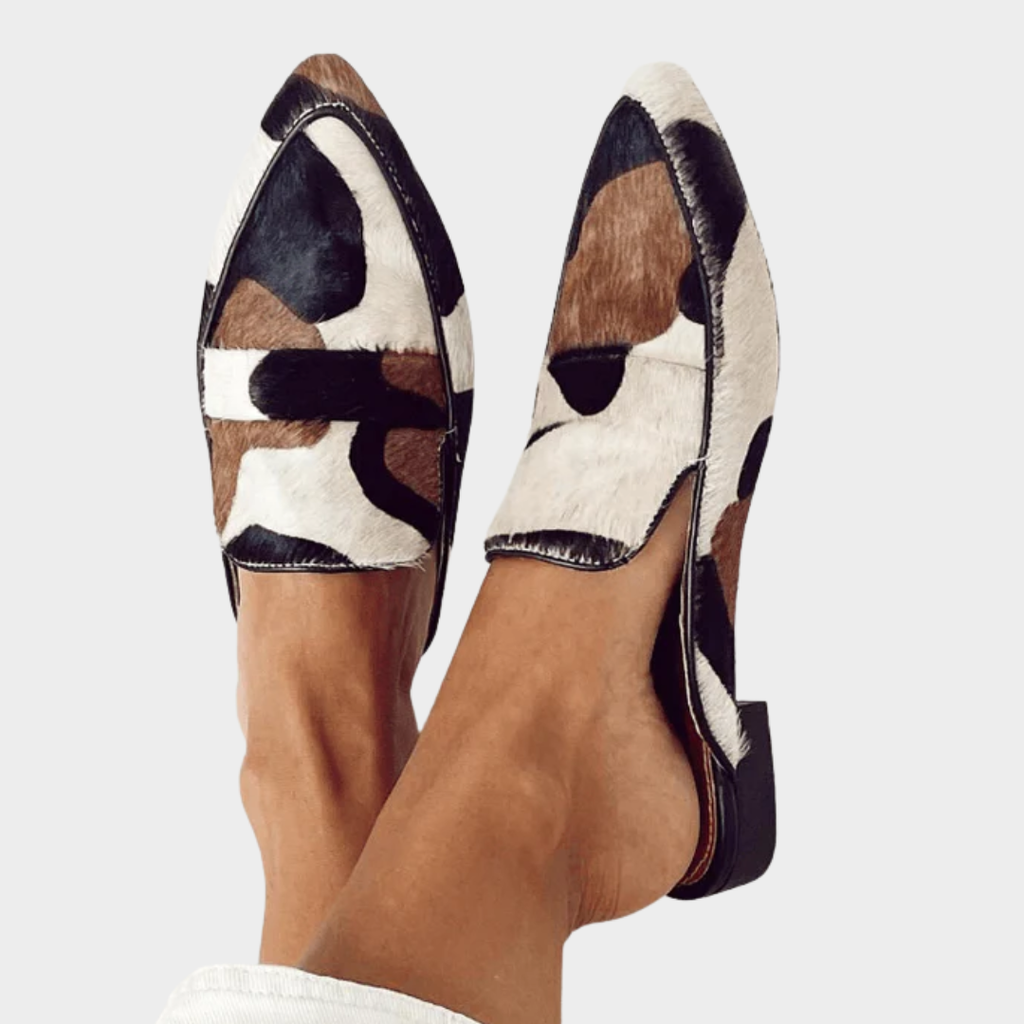 Rory chic cowhide leather handcrafted loafers