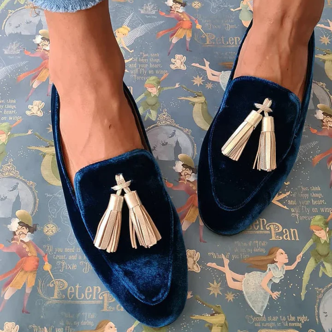 Celestia - Elegant Fringe Loafers