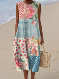 Patch Pattern Dress