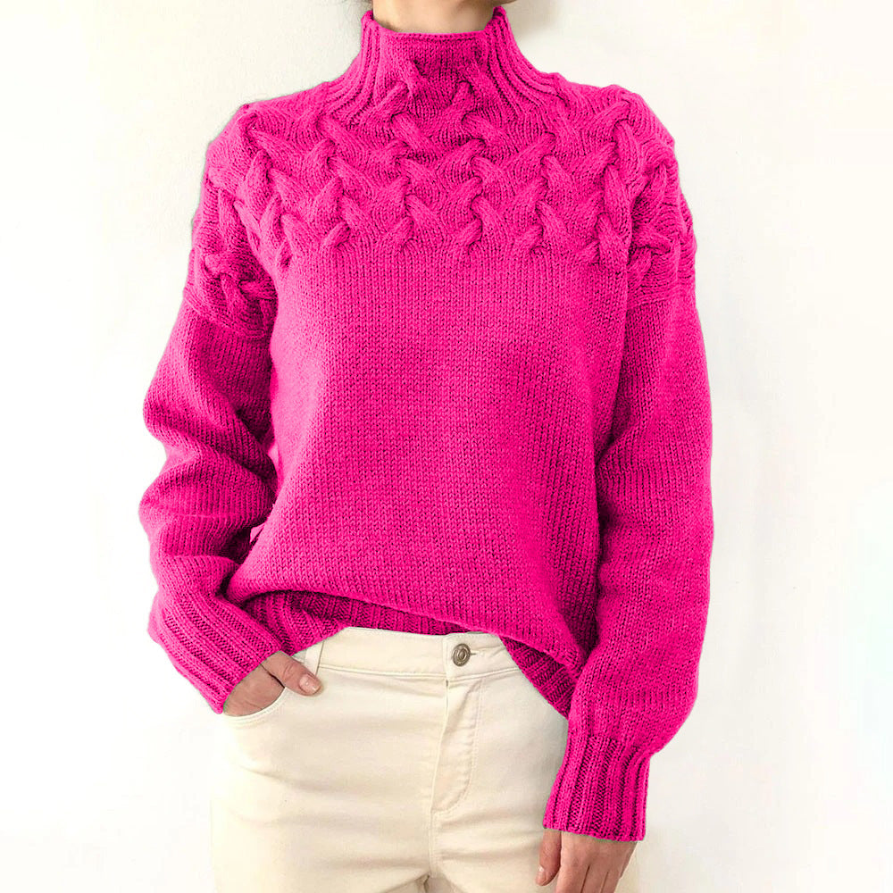Nina - Warm Knitted Turtleneck