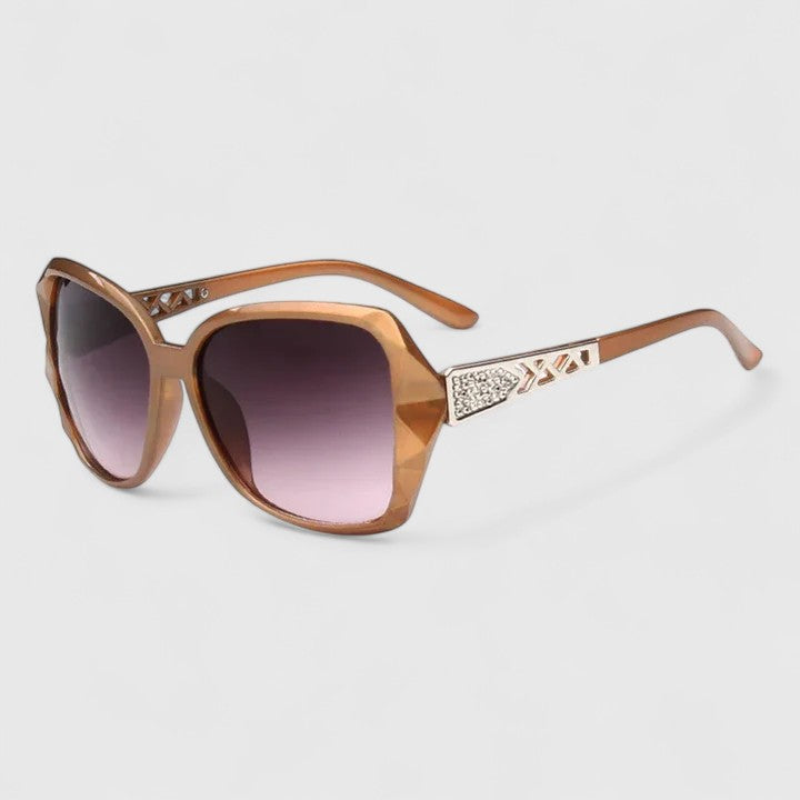 Avalynne sophisticated square luxury sunglasses
