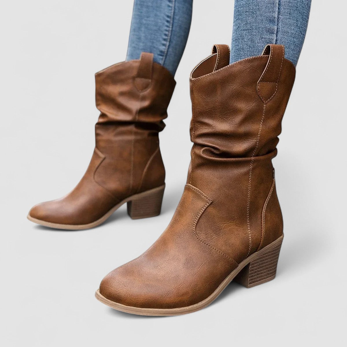 Claire - Leather Boots