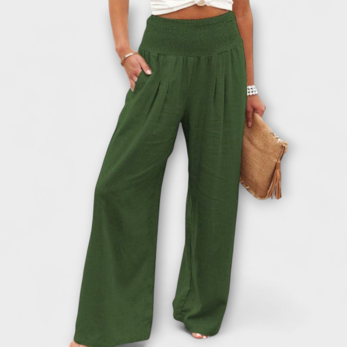 Chloe - Casual Wide-Leg Pants