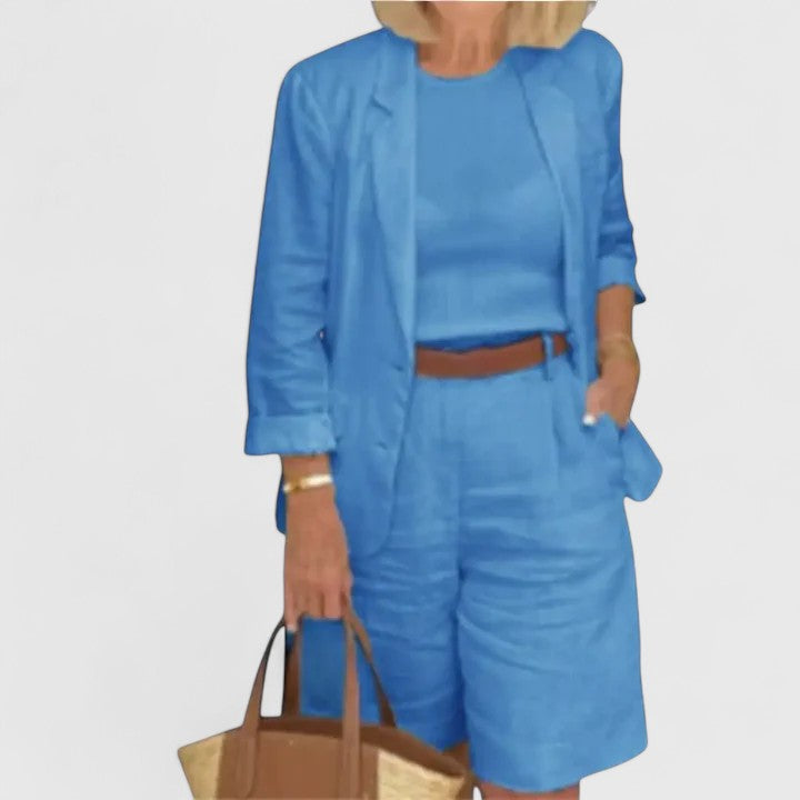 Railey - Elegant 2-Piece Short Set