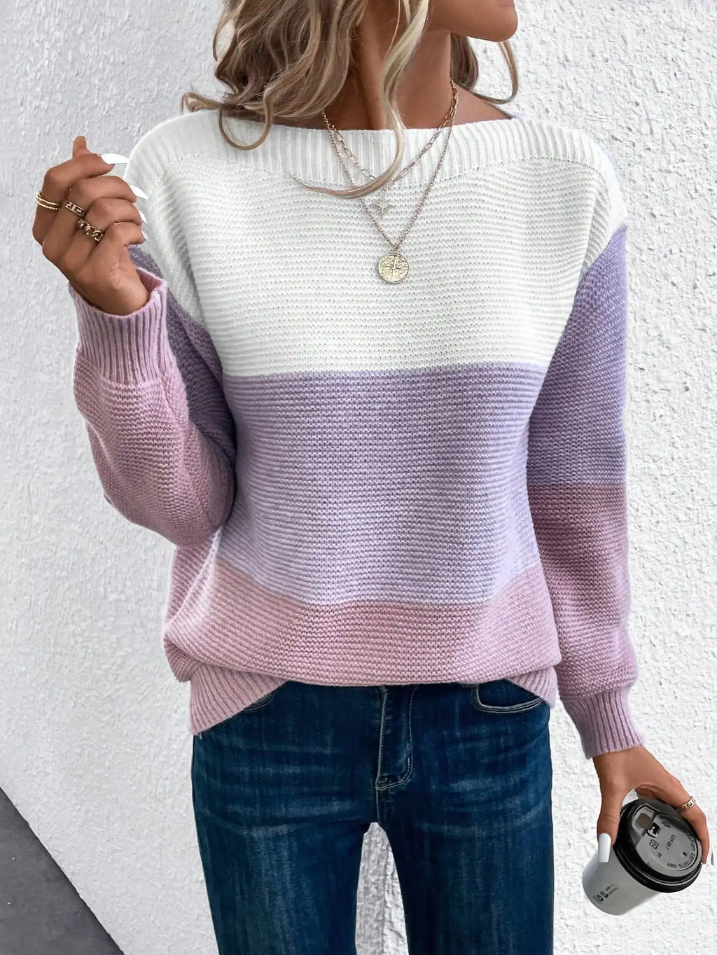 Grace - Comfortable Ombre Sweater