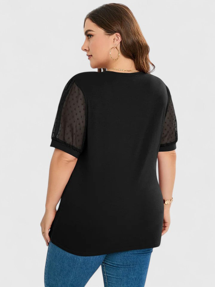 Claire - Comfortable V-Neck Top