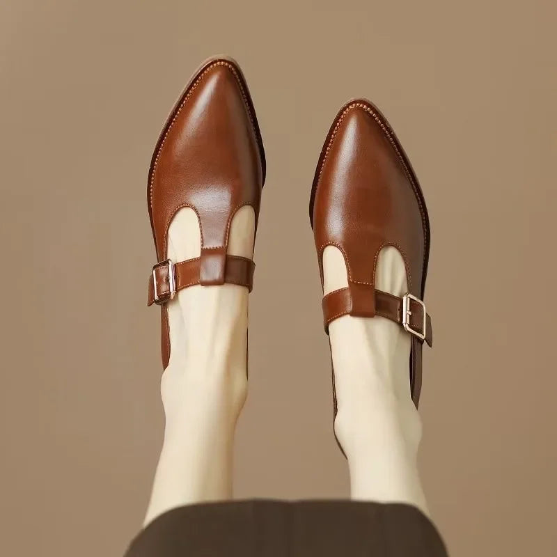 Camille - Pointed-Toe Cutout Stiletto Heels