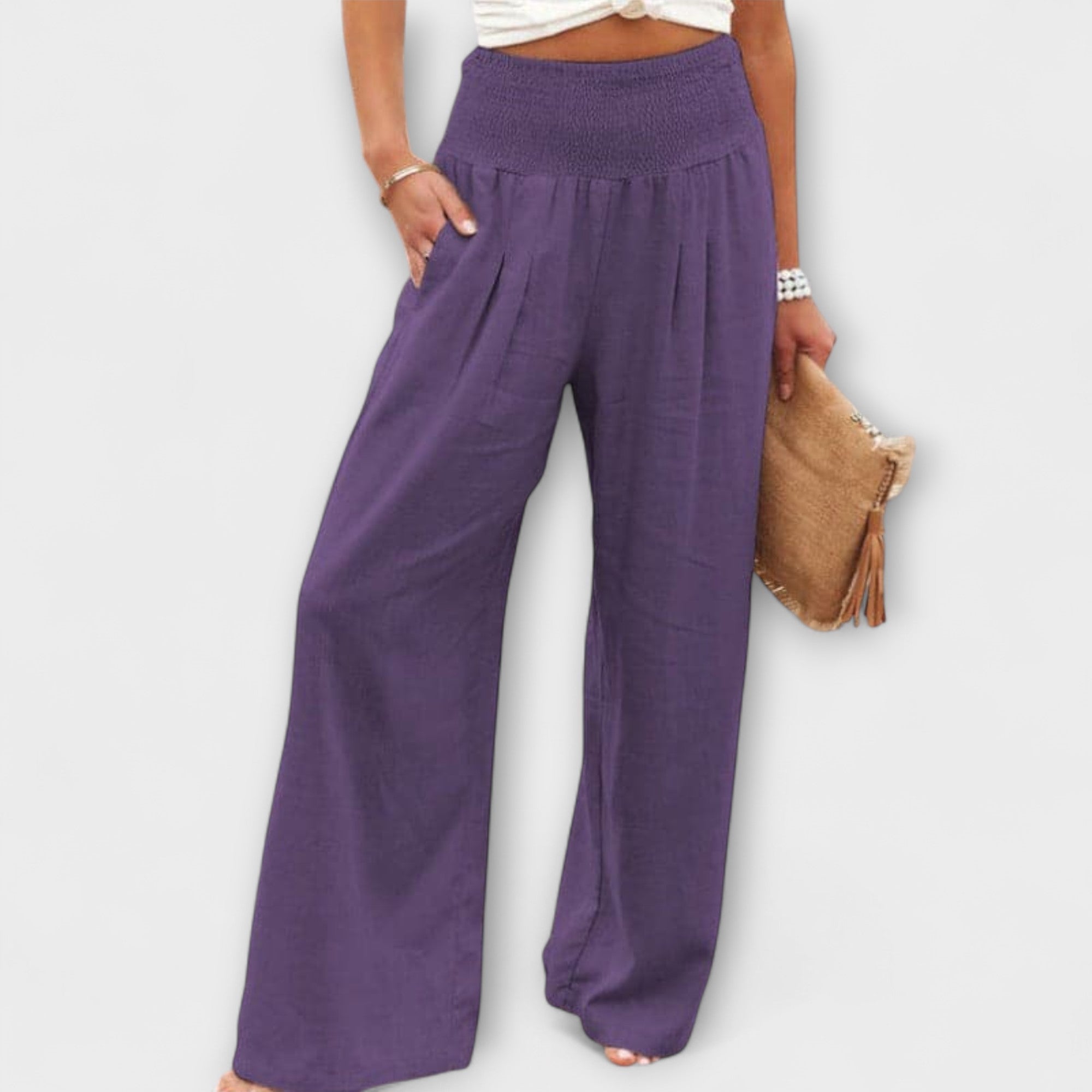 Chloe - Casual Wide-Leg Pants