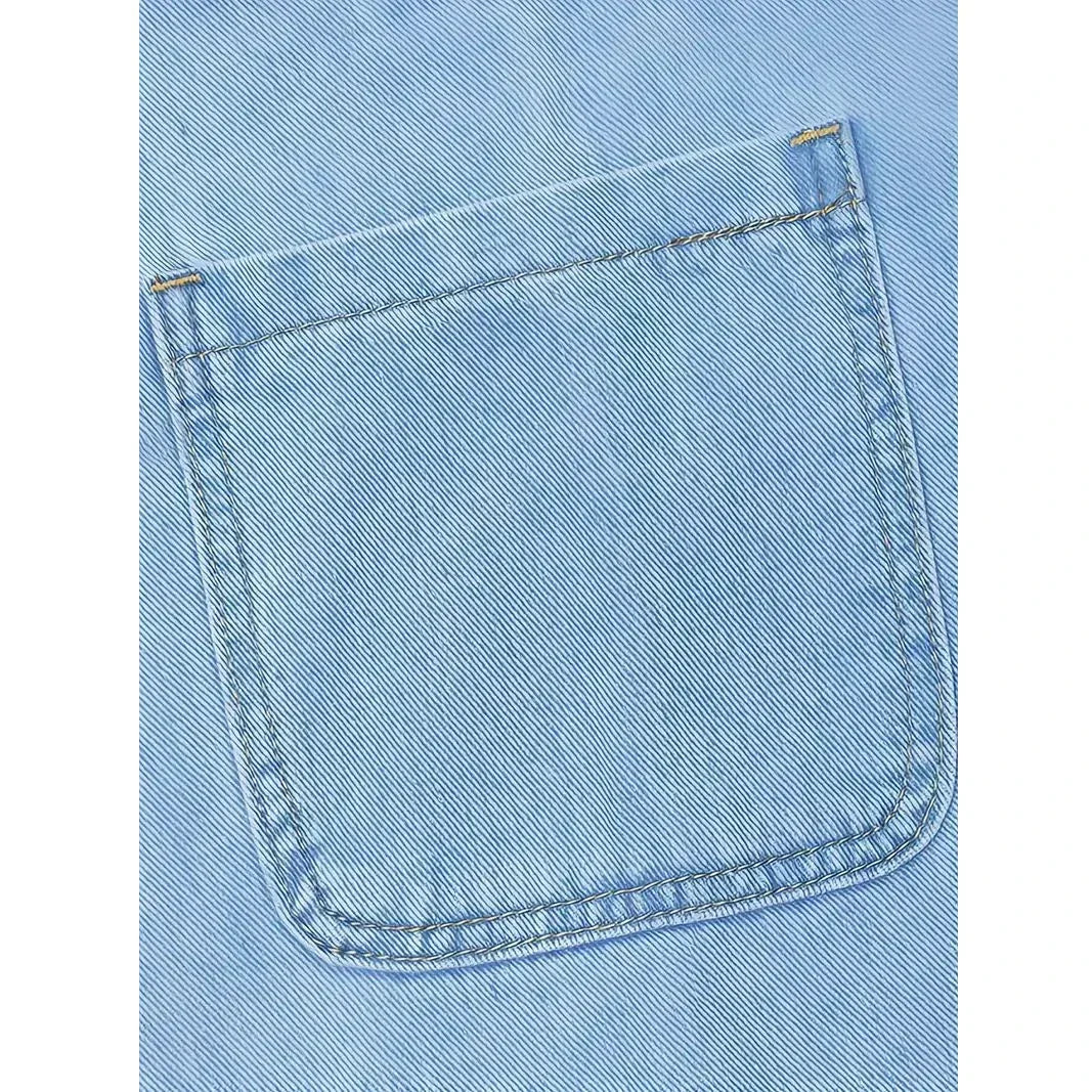 Lucile - Casual Denim-Look Dress
