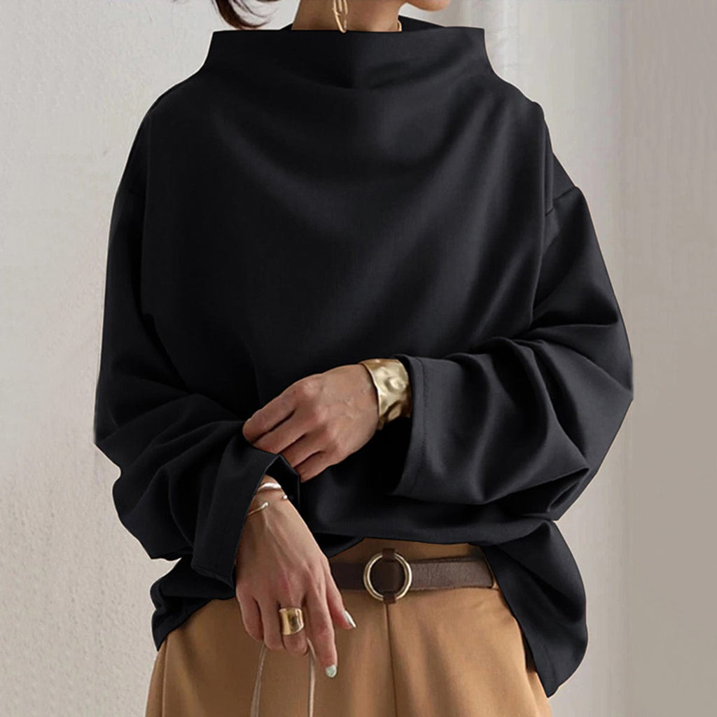Christine - High Neck Casual Top
