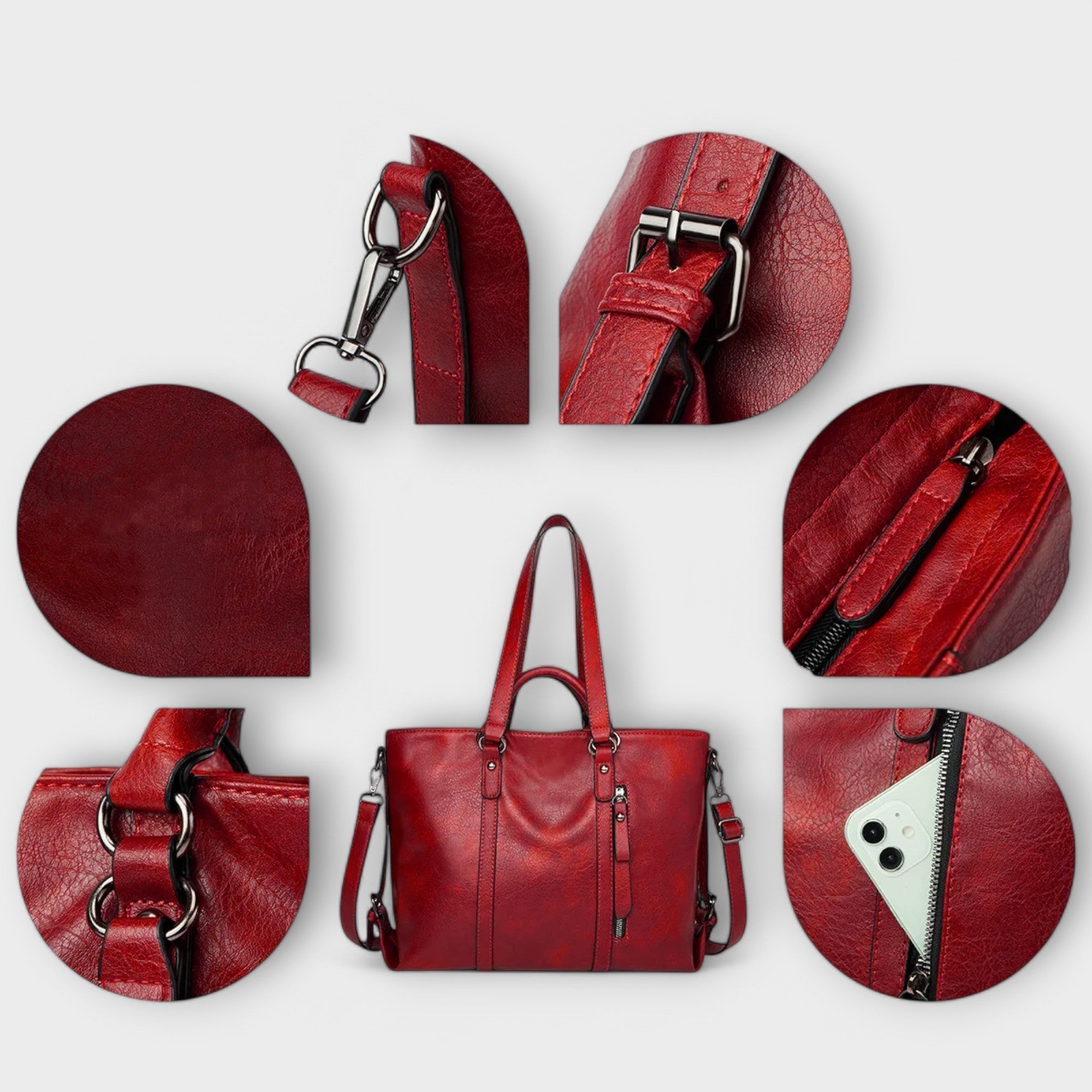 Lou - Large Leather Bag