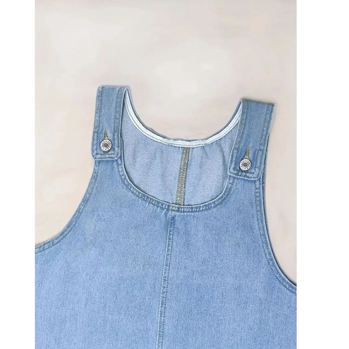 Lucile - Casual Denim-Look Dress