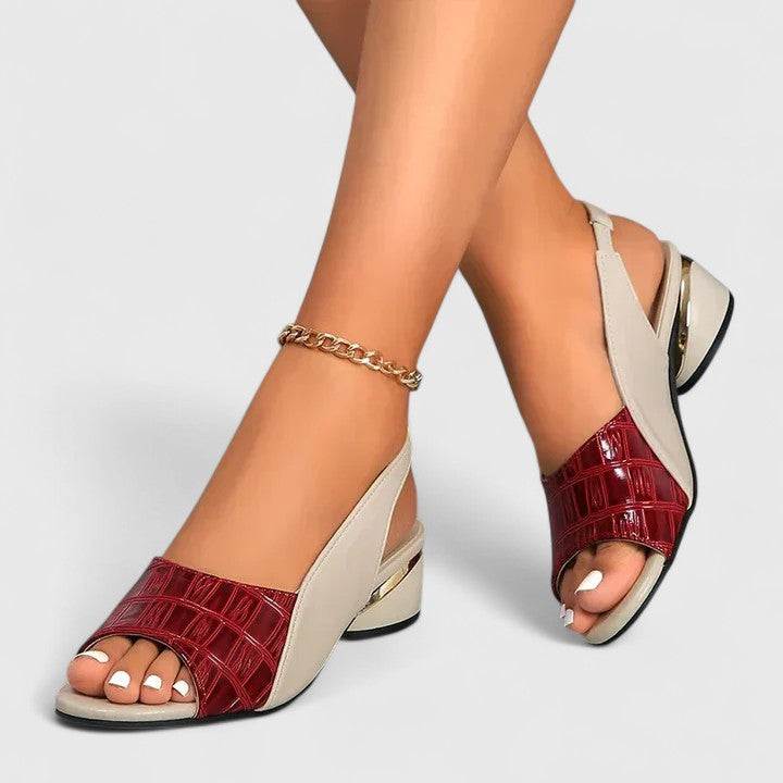Mariah - Elegant Leather Sandals