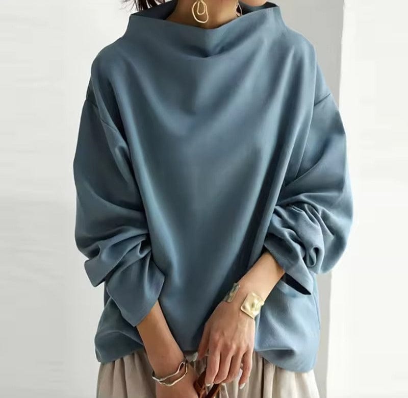 Christine - High Neck Casual Top