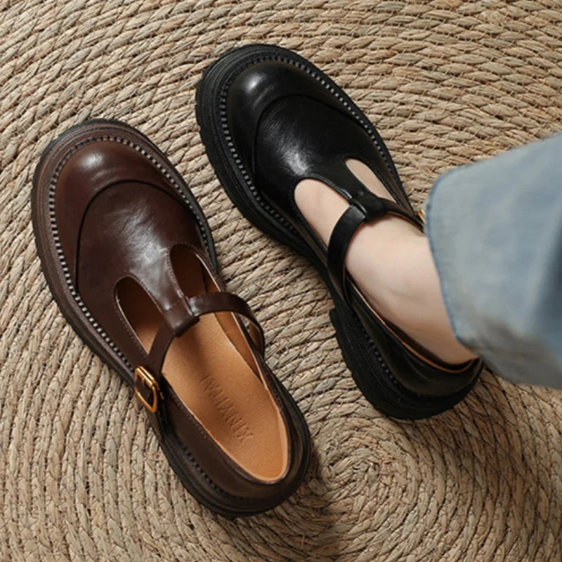 Chloé - Vintage Handcrafted T-Bar Shoes