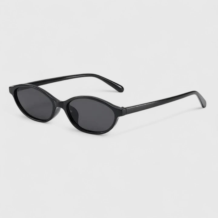 Grayslyn sophisticated retro cat-eye oval sunglasses