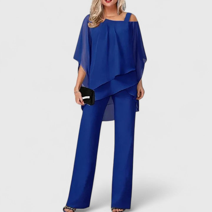 Serenite - Elegant Two-Piece Trouser Set